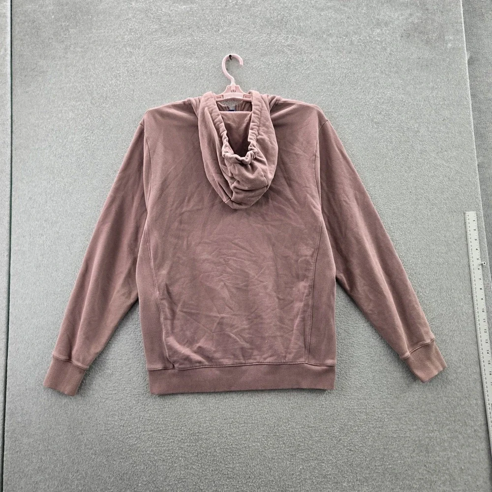 Outdoor Voices Women Hoodie L Brown Activewear Logo‎ Long Sleeve
